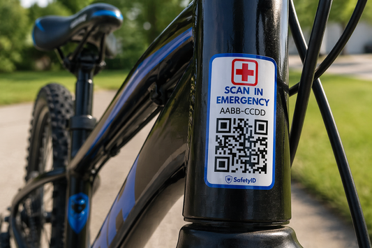 SafetyID: Sticker and Keychain Only Kit