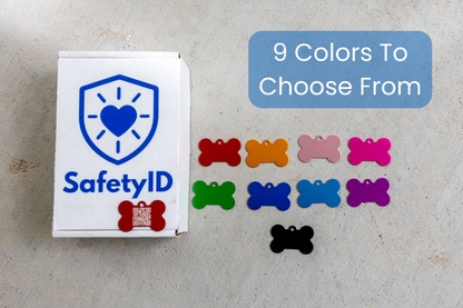 SafetyID Bone Dog Tag