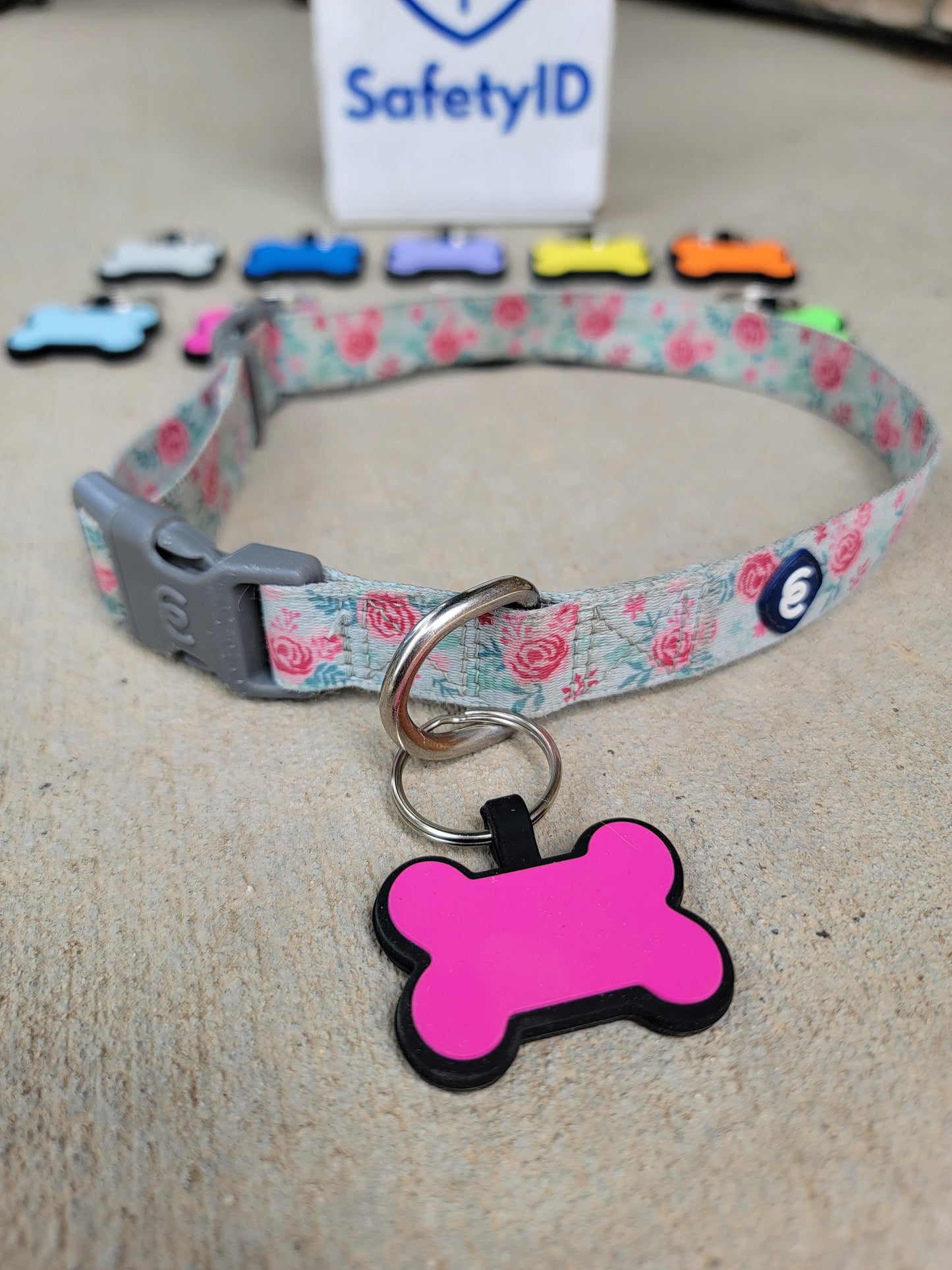 SafetyID Bone Dog Tag